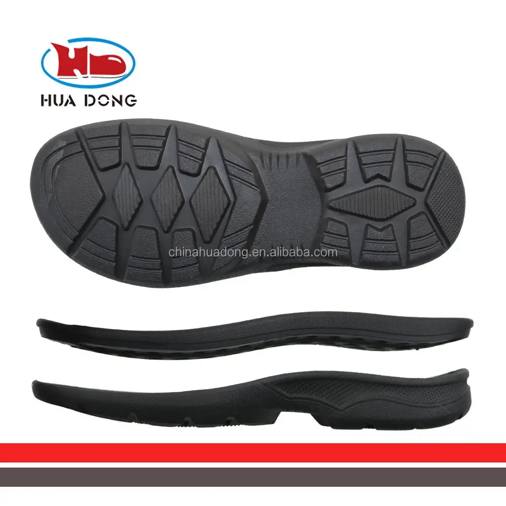 Sole Expert Huadong Flip flop PU+rubber material casual gents shoe