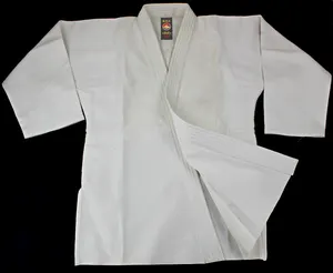 Importatori uniformi di karate di judo di arti marziali woosung di alta qualità 100 cotone dobby tessuto bianco judo uniform judo suit