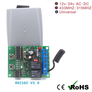 433 Receiver 2 Kênh Tự Động Cổng-Nhận Điều Khiển Từ Xa Cổng Điều Khiển Đơn Vị - Product Image 3