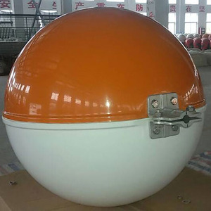 Esfera de bola de advertencia de fibra de vidrio/luces de obstrucción de aviación FRP Waring Ball - Product Image 2