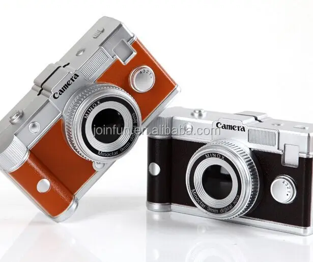 カメラ型貯金箱 MinoltaXD 実物大 ノベルティ カメラ型貯金箱