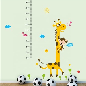 Etiqueta engomada barata de la <span class=keywords><strong>pared</strong></span> etiqueta engomada del papel pintado Animal de la altura para los niños - Product Image 6