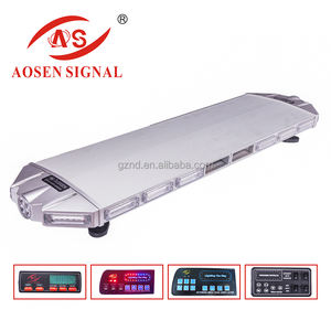 Luz de emergencia de ambulancia STROBE flashing Lights y Sirena ambulancia LED barra de luz - Product Image 4