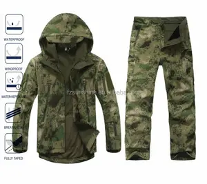 Softshell בד עמיד למים רב תפקודי Camo חיצוני ציד ללבוש