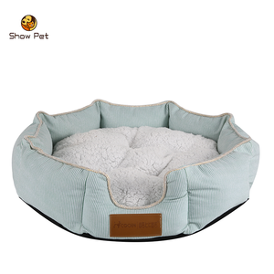 T08 70*18 cm European <span class=keywords><strong>amazon</strong></span> estilo caliente round octagon cama para perro - Product Image 5