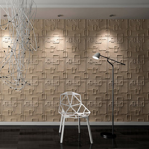 Panneau mural décoratif 3D en matériau vert, moule pour panneau mural 3D, revêtement mural 3D - Product Image 2