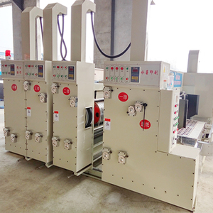 Tự Động Bánh Pizza Hộp Carton In Flexo Chết Máy Cắt/Flexo Mực In Ấn Khía Máy - Product Image 5