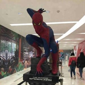 Parque temático de fibra de vidrio personalizados superhéroe vida tamaño estatua - Product Image 5