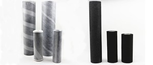 Phổ 10 inch ACF lọc sợi carbon lọc nước Cartridge quy mô chất ức chế cho hộ gia đình sử dụng CTO thay thế - Product Image 2