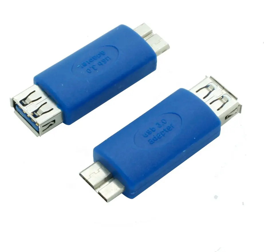 Standart USB 3.0 A dişi Mikro B Erkek Konnektör Dönüştürücü Adaptör Adaptörü