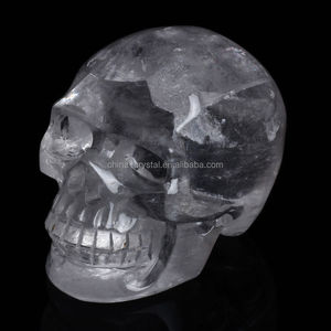 Teschi in Cristallo di Quarzo Intagliati a <span class=keywords><strong>Mano</strong></span> Naturali in Vendita - Product Image 2