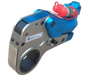 带电动液压泵的 SOV 空心自动液压扭矩扳手