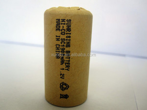 High Capacity <strong>Ni</strong>-<strong>cd</strong> Rechargeable <strong>Battery</strong> SC2000 <strong>1.2V</strong>