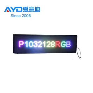 Proveedor profesional Tamaño personalizado Color único Exterior P10 Pantalla LED programable Pantalla LED