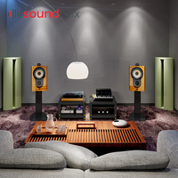En bois Diffuseur Acoustique de Mur D'absorption Incurvé Bass Traps HI-FI et Home Cinéma Maison Panneaux 3D Modèle Conception L-ARC 300W