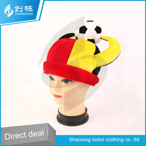 Wholesale new design polyester custom sports hat daddy with <span class=keywords><strong>the</strong></span> football - Product Image 2
