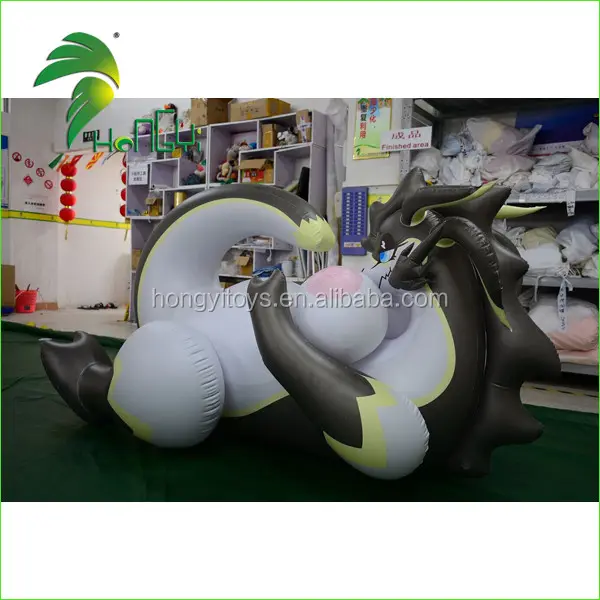 Hongyi Inflatable Sexy Animal Toys / Inflatable Laying Dragon Inflatable Goodra / Inflatable Animal With SPH