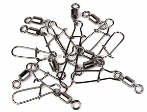 American <span class=keywords><strong>Quick</strong></span> 8 Swivel giratorio con Nice Snap <span class=keywords><strong>Duo</strong></span> Lock Snap Nice Snap Fishing Swivels Conector de anzuelo de pesca - Product Image 5