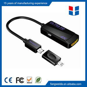 <span class=keywords><strong>MHL</strong></span> 3.0 à <span class=keywords><strong>HDMI</strong></span> <span class=keywords><strong>Adaptateur</strong></span>, fait pour Samsung Galaxy Note 4/S o n y Z2/Z3 - Product Image 2