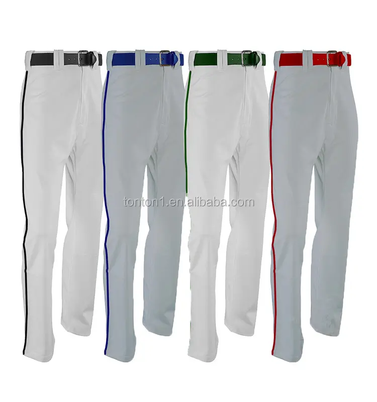 Pantalones de béisbol de sublimación baratos, pantalones de softball al por mayor