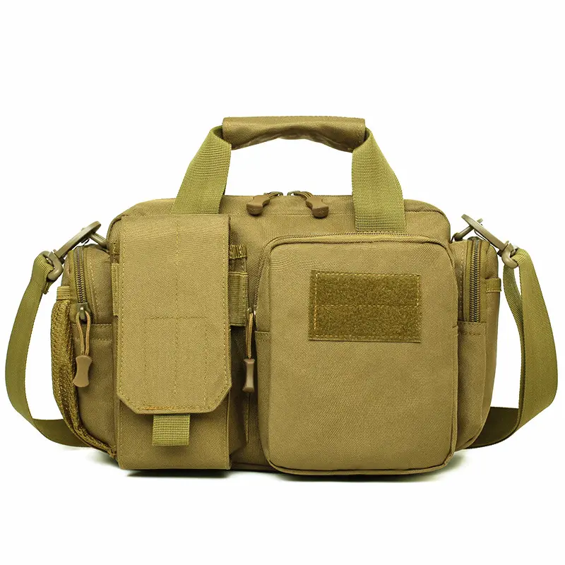야외 등산 하이킹 가방 다기능 군사 핸드백 전술 메신저 가방 어깨 가방 나일론