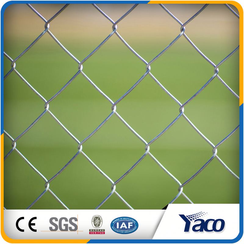 9 Оцинкованной Звено Цепи Wire Mesh Fence