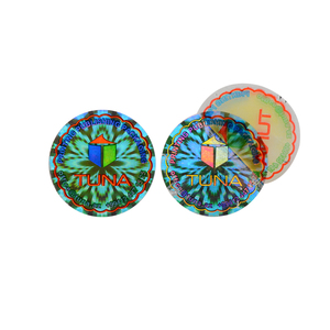 <span class=keywords><strong>3D</strong></span> lazer yuvarlak etiket Hologram yazıcı ile kendinden yapışkanlı etiket - Product Image 2
