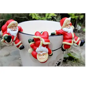 Santa Standbeeld Decoratieve Bloempot Hanger 3/S