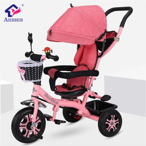 Bambino Triciclo Bambino Giro-On Passeggino/4 anni di colore rosa per bambini triciclo <span class=keywords><strong>3</strong></span> ruote - Product Image 3