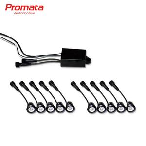 ไฟเดย์ไลท์ LED รุ่นใหม่ กำลังสูง กันน้ำ 12V~24V รูปทรงตาเหยี่ยว สำหรับรถยนต์ - Product Image 2