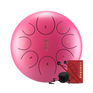 <span class=keywords><strong>Mini</strong></span> tambour à Percussion en acier, 6 pièces, 10 pouces, avec Logo gratuit OEM, cadeau gratuit, poêle à main - Product Image 2