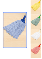 Accessoires de serpillière humide standard durables, tête de serpillière de remplacement en coton et polyester