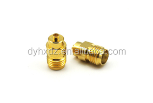 Pirinç altın kaplama erkek fişi/U.FL/UFL erkek konnektör düz - Product Image 2