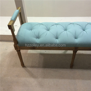 <span class=keywords><strong>Mundo</strong></span> popular antiguo diseño caliente de la venta otomana banco extremo de la cama para el dormitorio - Product Image 5