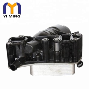 Refroidisseur d'huile moteur pour Renault Espace <span class=keywords><strong>V</strong></span> Trafic III 1.6 DCI <span class=keywords><strong>Megane</strong></span> 152085948R 2130500QAE 4423048 95517861 152081926R A6221800011 - Product Image 3