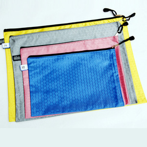 Pasta de Arquivo Envelope poli <span class=keywords><strong>Zip</strong></span> Lock <span class=keywords><strong>A4</strong></span> Bolsa Preço de Fábrica De Plástico Personalizado Saco de Documentos