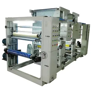 1000mm two color BOPP PE film tape gravure printing machine