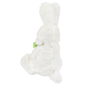 Peluche suave peluche lindo blanco Pascua conejito conejo para cestas para bebés - Product Image 3