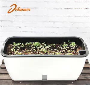 Planteur de jardin en plastique PP cm, culture de légumes, grands pots de fleurs pour plantes