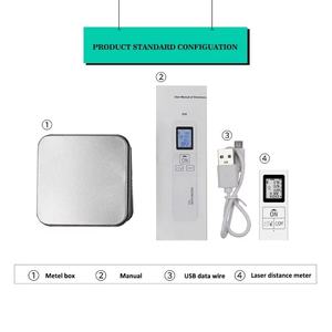 เครื่องวัดระยะเลเซอร์ดิจิทัล40ม.,เครื่องวัดระยะแบบพกพาสะดวกขนาด2มม. สีขาว40ม. - Product Image 2