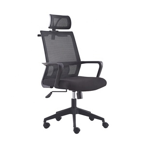 604 Boss Executive <span class=keywords><strong>Office</strong></span> Mesh Stuhl mit Kopfstützen stütze <span class=keywords><strong>Guangzhou</strong></span> ergonomischer Bürostuhl China - Product Image 1