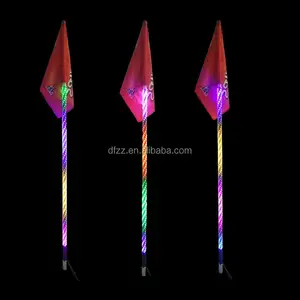 200colors combination LED Lighted Whip RGB/Change/Multi color LED Flag whip