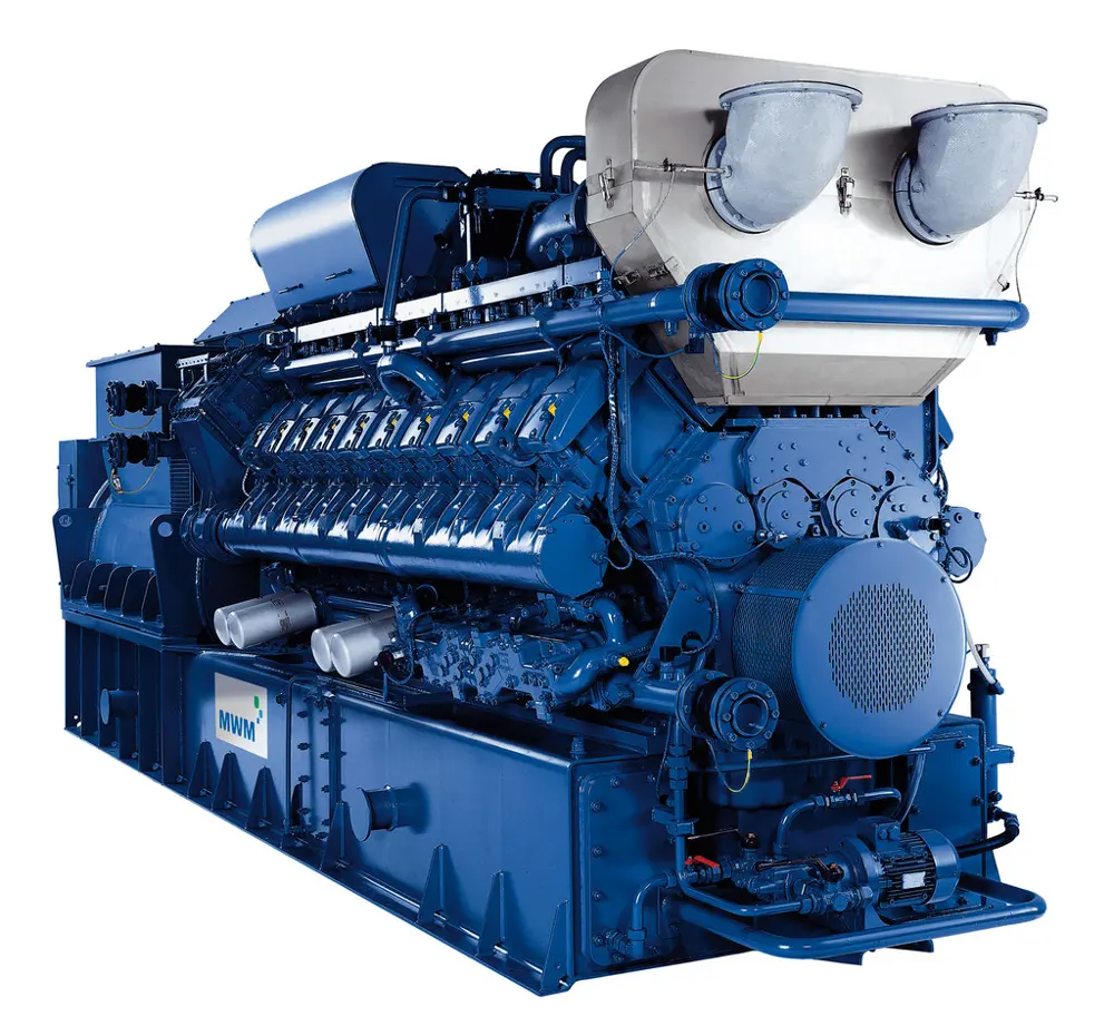 MWMエンジン付き500kW天然ガス/バイオガス/NG/CNG/メタンガス発生器セット (chp & canopy)