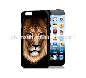 loup image 3d dur pour couvrir les cas iphone 6 plus - Product Image 2