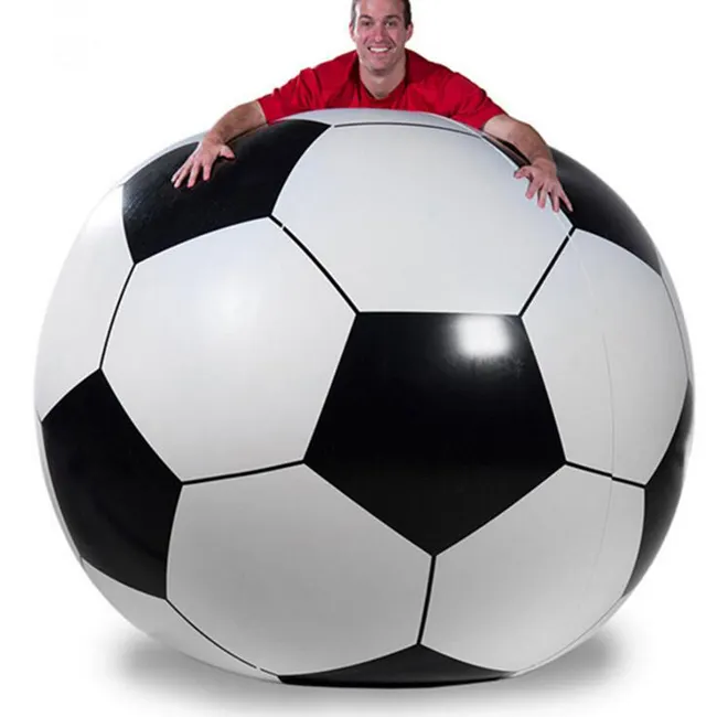 Promotional Custom Beach Toy 2M Large PVC Inflatable Giant Soccer Ball