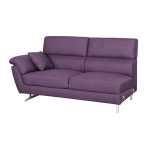 حجم كبير الأرجواني أريكة الزاوية مع كرسي صالة - Product Image 5