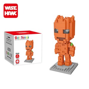 Figura de Acción de <span class=keywords><strong>Groot</strong></span>, Superhéroe, Bloques Personalizados de Fábrica Wisehawk, Juguetes de Personajes de Plástico - Product Image 1