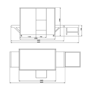 UNIQSCAN macchina a raggi <span class=keywords><strong>X</strong></span> SF100100 originale a doppia vista per difesa, <span class=keywords><strong>scanner</strong></span> per bagagli <span class=keywords><strong>scanner</strong></span> per bagagli a raggi <span class=keywords><strong>X</strong></span> per aeroporto - Product Image 2