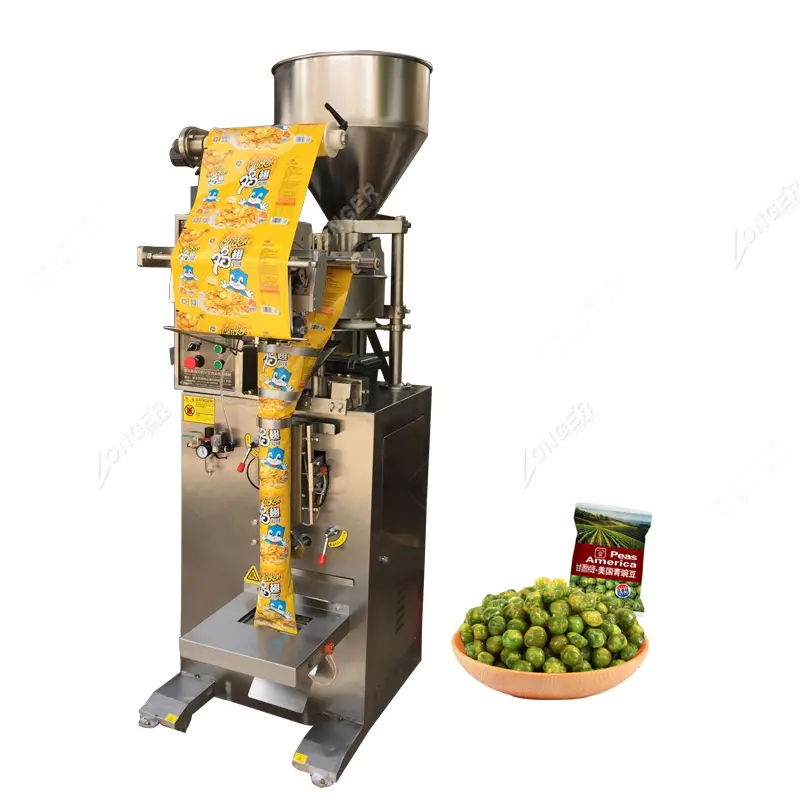 Automatische Magnetron Puffend Voedsel Verpakking Popcorn Verpakking Machine Prijs India