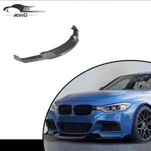 Fibra de carbono coche parachoques delantero labio Spoiler para BMW F30 318i <span class=keywords><strong>320i</strong></span> 328i 330i M 2013-2018 - Product Image 1